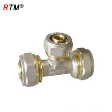 L 17 4 8 compression tee fittings brass compression fittings pipe fitting